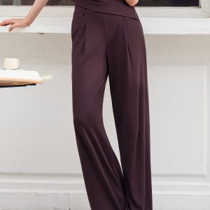 Stretchy Flowy High Rise Wide Leg The Success Pant