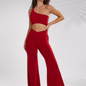 Zahra Top - Crimson Red
