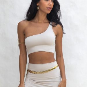 Zahra Top - Sandy Pearl