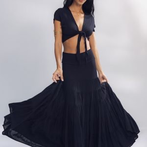 Esme Skirt - Black Onyx