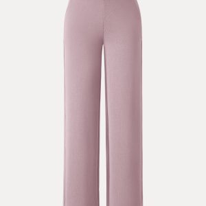 Lyocell Wrinkle-Resistant Easy Straight Leg Pants