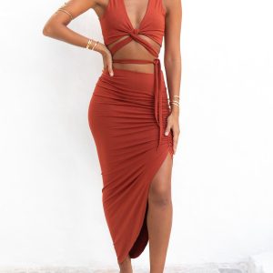 Isis Skirt - Carnelian
